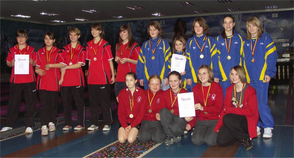 Landesmeisterschaften Mannschaften 2009 - U14 weiblich